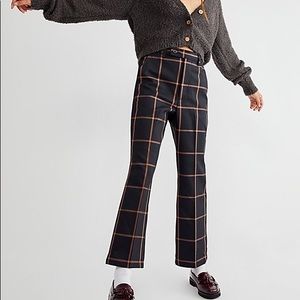 25x27 NWT Levi’s Math Club Black and Tan Plaid Trousers